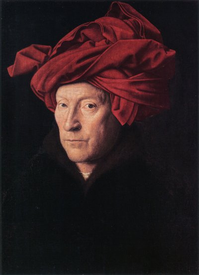 Retrato de um homem de Jan van Eyck